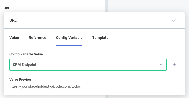 Config variable inputs